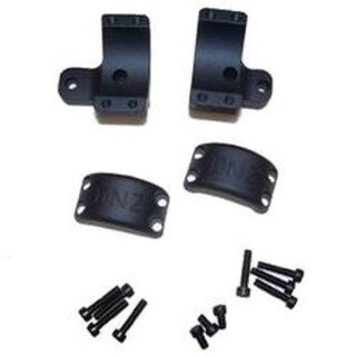 DNZ Products Hunt Master Howa 1500 Two Piece Tactical Scope Mount Medium 1" Tube Long or Short Action Left or Right Hand Aluminum Black 701TM2