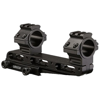 Konus Cantilever Universal Scope Mount 1"/ 30mm Rings Adjustable Height and Length Black