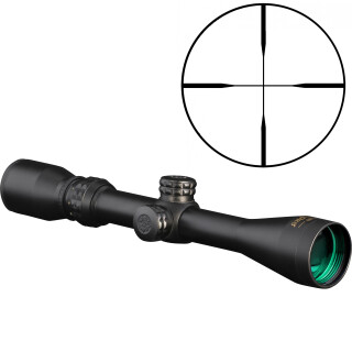 Konus KonusPro 3-9x40mm Riflescope Engraved 30/30 Reticle 1" Tube 1/4 MOA Matte Finish 7264