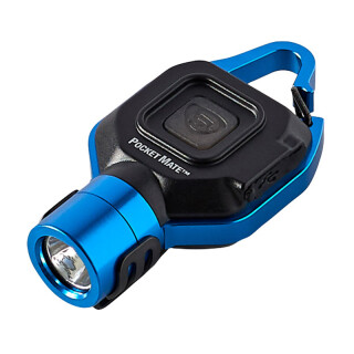 Streamlight Pocket Mate USB Flashlight 325 Lumens Aluminum Rechargeable Blue