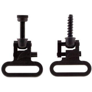Outdoor Connection Talon Sling Swivels 1" with Hardware Black TAL79410