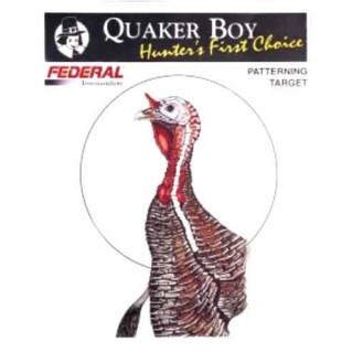 Quaker Boy Turkey Shotgun Patterning Target 20"x20" Paper Rolled 10 Pack 80116