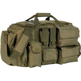 Red Rock Gear Operations Duffle Bag 43 Liter Capacity 7 External Pockets 600D Polyester OD Green