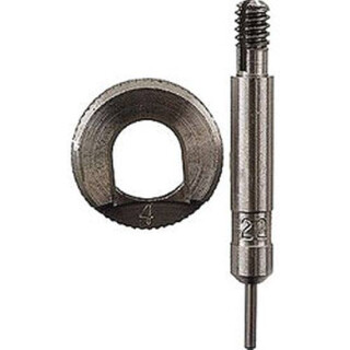 Lee Precision 6mm Remington Case Trim Gauge and Shell Holder Steel 90120