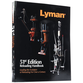 Lyman 51st Edition Reloading Handbook, Softcover