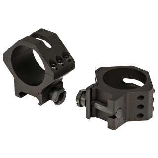 Weaver Tactical Six Hole Picatinny Rings 34mm Rings Low Matte Finish Black 99682