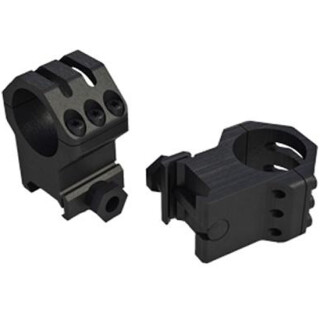 Weaver Tactical Six Hole Picatinny Rings 34mm Rings XXHigh Matte Finish Black 99686