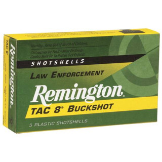 12 Gauge Remington Slugger Tac 8 LE 2.75" 00 Buckshot 8 Pellet 1325 fps 5 Round Box 12BT800