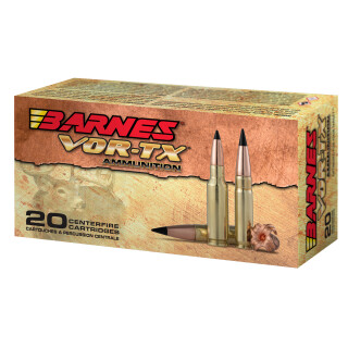 Barnes VOR-TX 6.5 Grendel Ammunition 20 Rounds Tipped TSX BT 115 Grain Lead Free