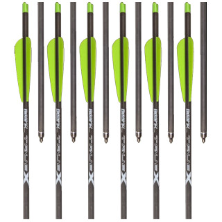 Bear-X Truex Crossbow Bolts 20" Carbon 6 pack