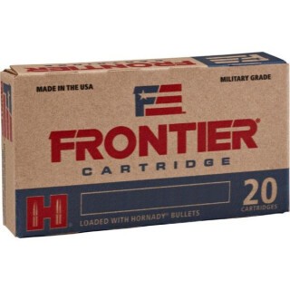 Hornady Frontier 5.56 NATO Ammunition 20 Rounds 62 Grain Full Metal Jacket 3060fps