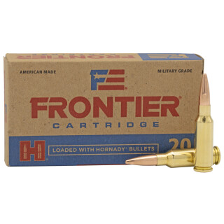 Hornady Frontier 6.5 Grendel Ammunition 20 Rounds FMJ 123 Grain