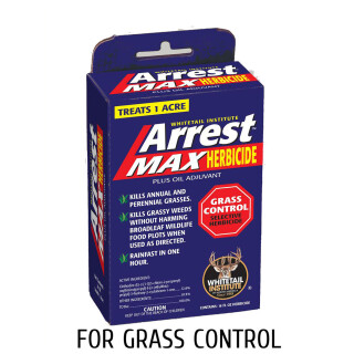 Whitetail Institute Arrest Max Herbicide for Deer Food Plots 1 Acre Treatment