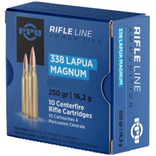 Prvi Partizan PPU .338 Lapua Magnum Ammunition 10 Rounds HPBT 250 Grain