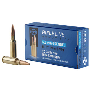 Prvi Partizan 6.5 Grendel Ammunition 20 Rounds HPBT 120 Grain