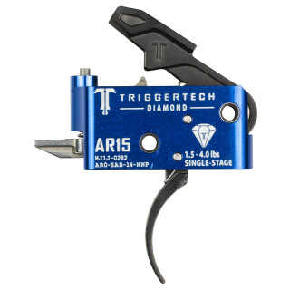 TriggerTech Diamond AR-15 Single-Stage Curved Trigger