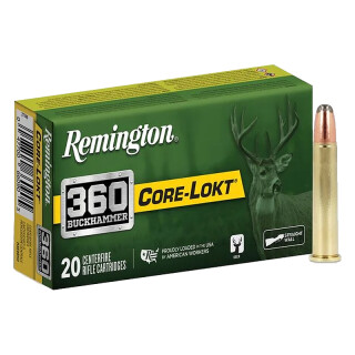 Remington Core-Lokt .360 Buckhammer Ammunition 20 Rounds SP 200 Grain