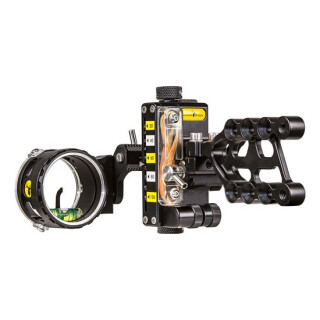 Trophy Ridge React Pro One Bow Sight 1 Pin .019 Right Hand Hunter Bracket Aluminum Black