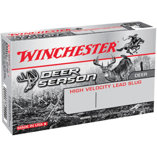 Winchester Deer Season Slug 12 Gauge Ammunition 5 Rounds 2-3/4" Slug 1-1/8oz 1600fps