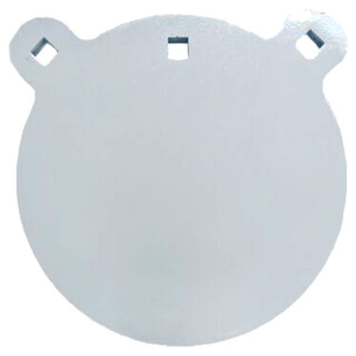 Bash Target Supply 6" Round Gong 3/8" AR500 White