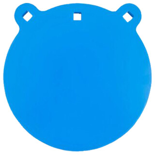 Bash Target Supply 10" Round Gong 1/2" AR500 Blue