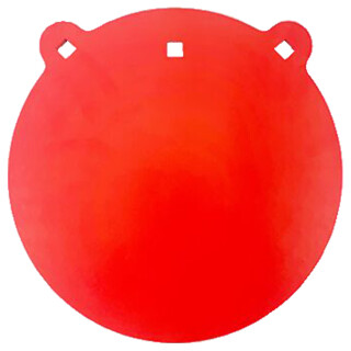 Bash Target Supply 12" Round Gong 5/16" AR500 Red