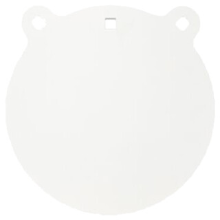 Bash Target Supply 18" Round Gong 3/8" AR500 White