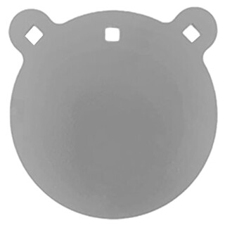 Bash Target Supply 8" Round Gong 1/2" AR550 Gray