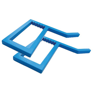 Bash Target Supply 988-Horizontal AR500 Hooks 2-Pieces
