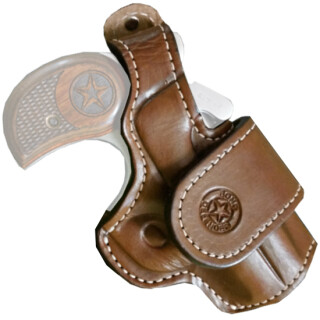 Bond Arms BAD Driving Holster Left Handed Snake Slayer IV 4.25" Barrel Leather Tan BADSSIVLH