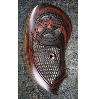 Bond Arms Factory Replacement Derringer Extended Star On Star Laminated Wood Rosewood Grip