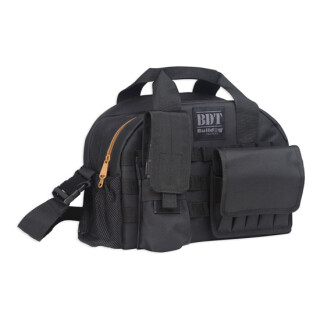 Bulldog Cases Tactical Range Bag with MOLLE Magazine Pouch Black