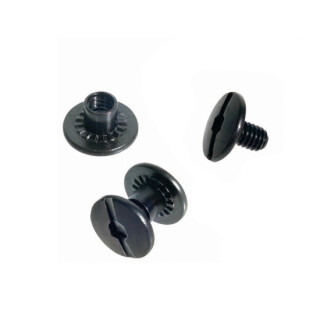 Outdoor Connection Chicago Screw Set Black 6 Pack