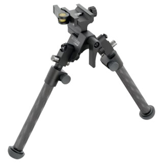 Audere Shadow Bipod Aluminum/Carbon Fiber Picatinny