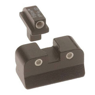 Trijicon Colt Govt Post-1988 Tritium Night Sight Set Green Dots CA01