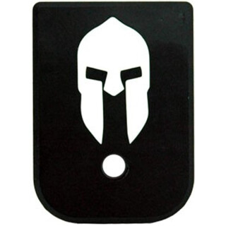 CruxOrd Magazine Base Plate for Glock Spartan Aluminum Black