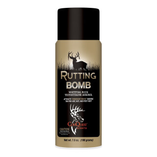ConQuest Scents Scent Bomb Rutting Whitetail Buck Testosterone Aerosol 7 Ounce