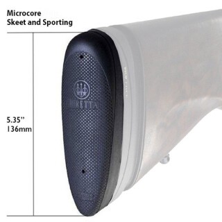 Beretta Recoil Pad MicroCore Skeet and Sporting 1.11" Technopolymer Black