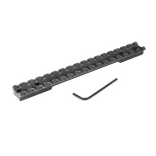 EGW Savage Roundback Long Action One Piece Picatinny Scope Mount 20 MOA Aluminum Matte Black 41102