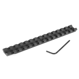 EGW One Piece Picatinny Style Scope Base Mount Mossberg 500/590/835/930/935 Late After 1997 Shotgun Aluminum Matte Black