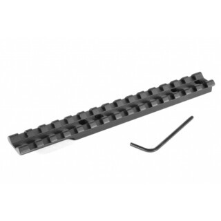 EGW Picatinny Scope Rail Mount For Ruger 10/22 20 MOA Built In Ambidextrous 6061-T6 Extruded Aluminum Matte Black Finish