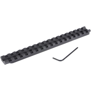 EGW One Piece Picatinny Scope Mount For Ruger American Long Action Aluminum Matte Black