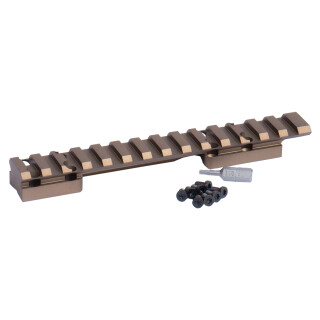 EGW Picatinny Scope Base For Browning X-Bolt SA Aluminum Bronze Finish