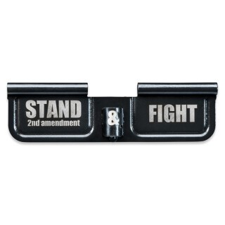 Phase 5 AR-15 Ejection Port Door Cover/Dust Cover Replacement Stand & Fight Matte Black Finish