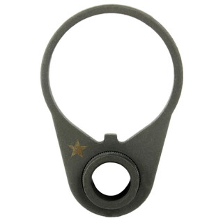 Bravo Company USA Gunfighter AR-15 QD Sling Swivel End Plate Steel Matte Black BCM-EPM4-QD