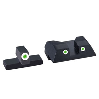 Beretta Tritium Night Sight Set APX 3-Dot Configuration Steel Housing Matte Black