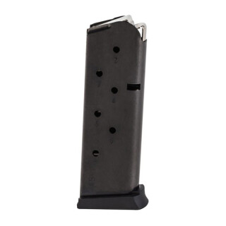 E-Lander 1911 Officer/Defender Magazine .45 ACP 7 Rounds Steel Construction Matte Black Finish