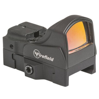 Firefield Impact Mini Reflex Sight 5 MOA Red Dot 45 Degree Kit Aluminum Black FF26021K