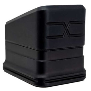 Faxon Modular Magazine Extension Plus 5 for Glock 19 Aluminum Black