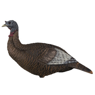 Flextone Thunder Chick Upright Decoy 3 D Rubber Life Size Realistic Female Turkey